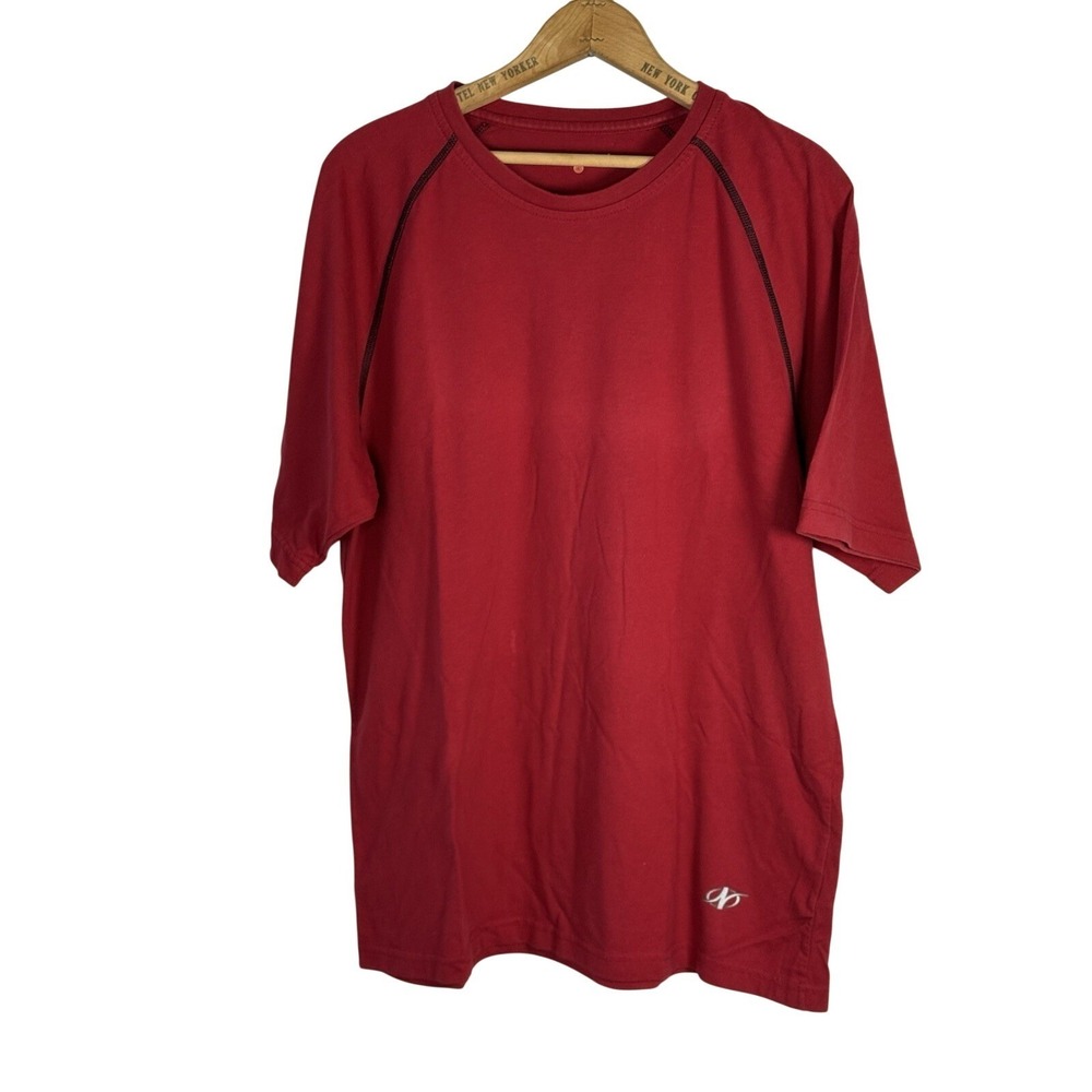 Nordic Track Men's Size Large T-Shirt Red